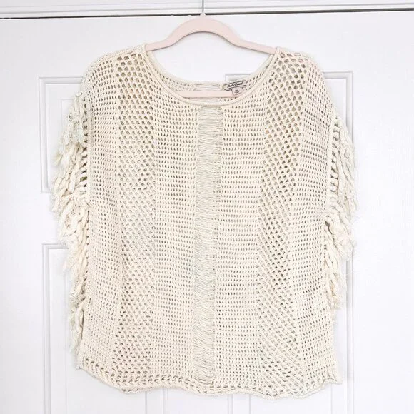 Lucky Brand Nomad Fringe Sweater - Picture 2 of 3